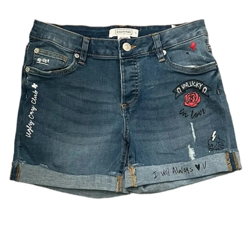 EightyTWO Denim Jean Shorts – Size 5 💙👖